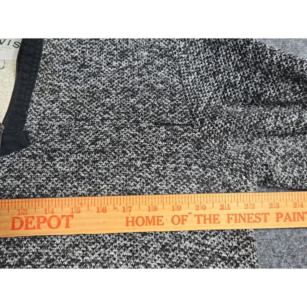 Orvis Men's Large 1/4 Zip Sherpa Lined Fleece Pullover Jacket Sweater Black Gray - Picture 12 of 14